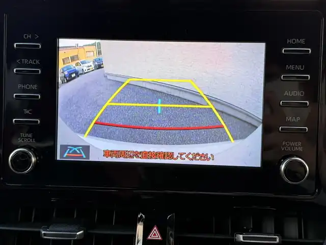 トヨタ カローラ スポーツ ハイブリッドG Z 滋賀県 2021(令3)年 4.1万km プラチナホワイトパールマイカ フルセグテレビ（走行中視聴可能）/アイドリングストップ/ウィンカーミラー/クルーズコントロール/プッシュスタート/ETC/ブラインドスポットモニター/Miracast/モデリスタエアロ