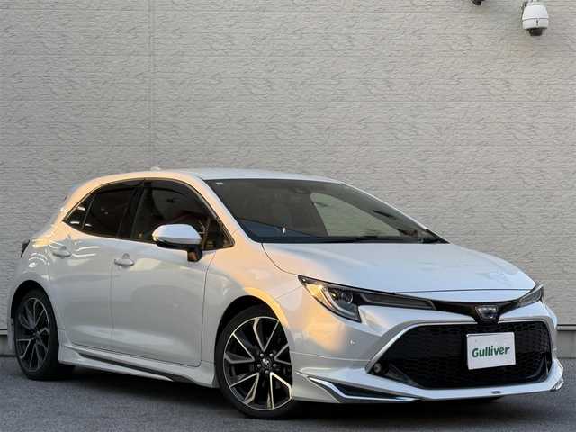 トヨタ カローラ スポーツ ハイブリッドG Z 滋賀県 2021(令3)年 4.1万km プラチナホワイトパールマイカ フルセグテレビ（走行中視聴可能）/アイドリングストップ/ウィンカーミラー/クルーズコントロール/プッシュスタート/ETC/ブラインドスポットモニター/Miracast/モデリスタエアロ