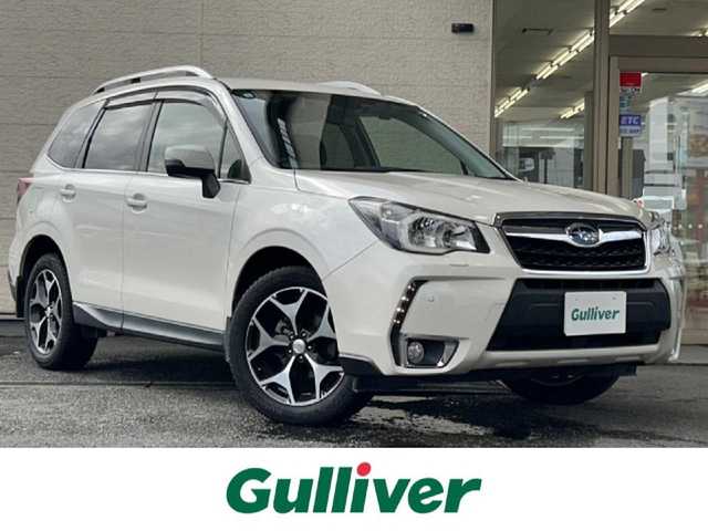 スバル フォレスター S－リミテッド 兵庫県 2015(平27)年 7.7万km クリスタルホワイトP 社外フローティングナビ/　　（AM/FM/CD/DVD/BT/iPod)/フルセグTV/バックカメラ/前後ドライブレコーダー/プッシュスタート/ステアリングリモコン/クルーズコントロール/レーンアシスト/横滑り防止装置/衝突軽減ブレーキ/ハーフレザーシート/シートヒーター/前席パワーシート/純正ラバーフロアマット/コーナーセンサー/ドアバイザー/純正18インチアルミホイール