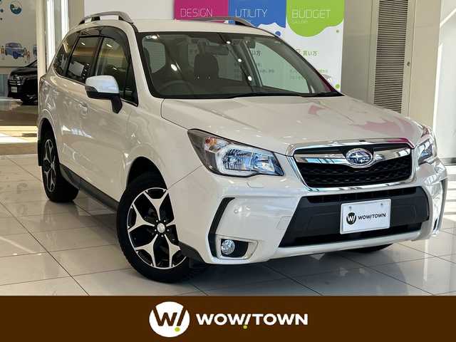 スバル フォレスター S－リミテッド 埼玉県 2015(平27)年 7.7万km クリスタルホワイトP アイサイト　/8インチフローティングナビ/　　CD/DVD/BT/フルセグ/バックカメラ　/レーダークルーズコントロール　/LEDオートライト　/ハーフレザーシート　/シートヒーター　/純正18インチアルミホイール　/パドルシフト　/ETC