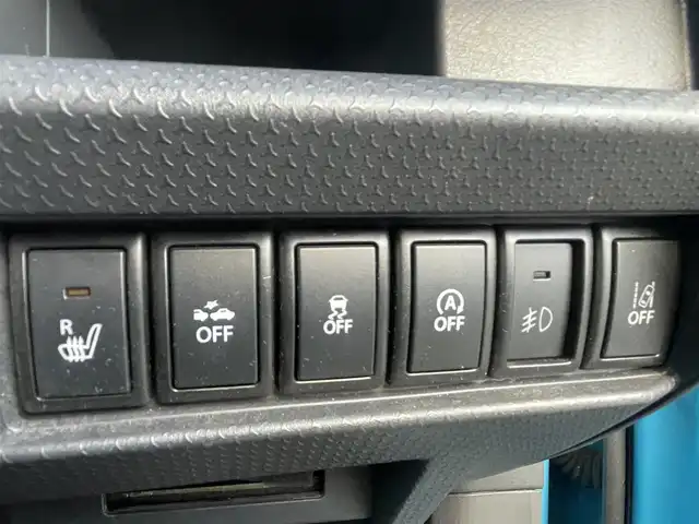 スズキ ハスラー X 栃木県 2016(平28)年 5.4万km サマーブルーM 純正ナビ　/   フルセグＴＶ/CD/DVD/Bluetooth/USB/全方位モニター　/衝突軽減ブレーキ　/前席シートヒーター　/アイドリングストップ　/前方ドライブレコーダー/純正15インチアルミホイール/　純正フロアマット　/プッシュスタート　/スマートキー　/ＥＴＣ/ＬＥＤ