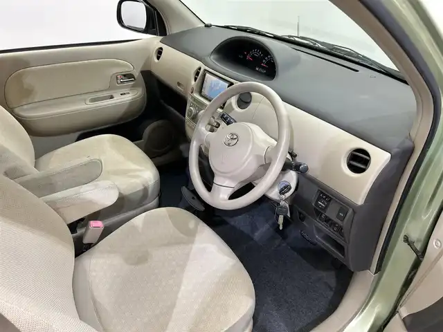 トヨタ シエンタ G 愛媛県 2008(平20)年 12.1万km ライトグリーンメタリック 社外メモリナビ　Bluetooth　CD　DVD　フルセグ　両側パワースライドドア　ナノイー　電格ミラー　ウインカーミラー　ドアバイザー　リモコンキー　スペアキー　キーレス　キセノンヘッドライト