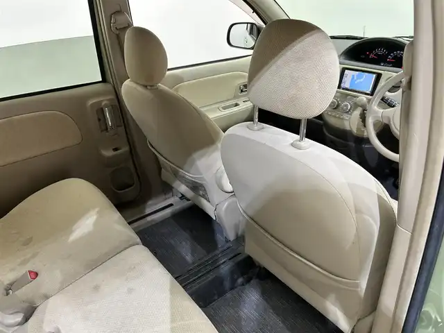トヨタ シエンタ G 愛媛県 2008(平20)年 12.1万km ライトグリーンメタリック 社外メモリナビ　Bluetooth　CD　DVD　フルセグ　両側パワースライドドア　ナノイー　電格ミラー　ウインカーミラー　ドアバイザー　リモコンキー　スペアキー　キーレス　キセノンヘッドライト