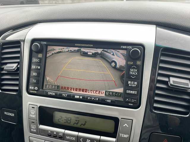 トヨタ アルファード Ｇ MS プレミアム アルカンターラ 静岡県 2004(平16)年 7.6万km ホワイトパールマイカ ワンオーナー/純正ナビ/ワンセグTV/CD/MD/バックカメラ/両側パワースライドドア/フォグランプ/純正17インチAW/ディスチャージ/キーレス/ETC