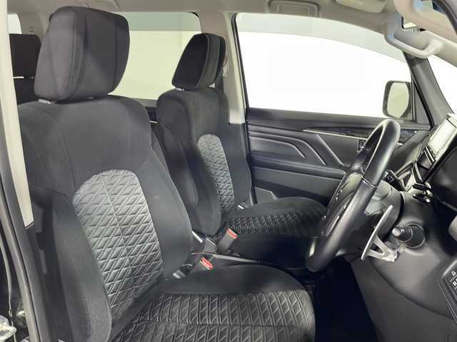 三菱 デリカＤ：５ アーバンギア G パワーパッケージ 広島県 2019(令1)年 4.3万km ダイヤモンドブラックマイカ 衝突軽減ブレーキ/ALPINE11型ナビ/・CD/DVD/MSV/Bluetooth/フルセグ/社外フリップダウンモニター【TVW-FW1020】/全周囲カメラ/両後パワースライドドア/パワーバックドア/左後オートステップ/レーンキープアシスト/ブラインドスポットモニター/オートマチックハイビーム/アダプティブクルーズコントロール/運転席パワーシート/前席シートヒーター/スマートキー/パドルシフト/ブレーキオートホールド/AC100V100W電源/純正LEDヘッドライト/フォグランプ/本革巻きステアリング/純正18インチアルミホイール/ETC/サイド＆カーテンエアバッグ/ニーエアバッグ/ドアバイザー