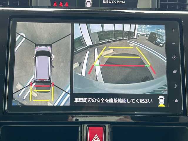 トヨタ ルーミー 岐阜県 2024(令6)年 1万km パールホワイトⅢ 登録時走行距離9752km/純正９型SDナビ/Blue tooth/CD/DVD/iPod/SDミュージックサーバー可　/フルセグテレビ/全方位カメラ　/両側パワースライドドア/ＬＥＤヘッドライト　/オートライト/トヨタセーフティセンス/レーンキープアシスト　/エアバッグW/レーダークルーズコントロール　/コーナーセンサー前後　/ドライブレコーダー前後/横滑り防止装置　/ビルトインＥＴＣ/スマートキー/プッシュスタート/布系シート/シートヒーター前席/フルフラットシート/社外フロアマット/純正15アルミホイール/HDMI入力端子/ドアバイザー/ウィンカーミラー/背面テーブル