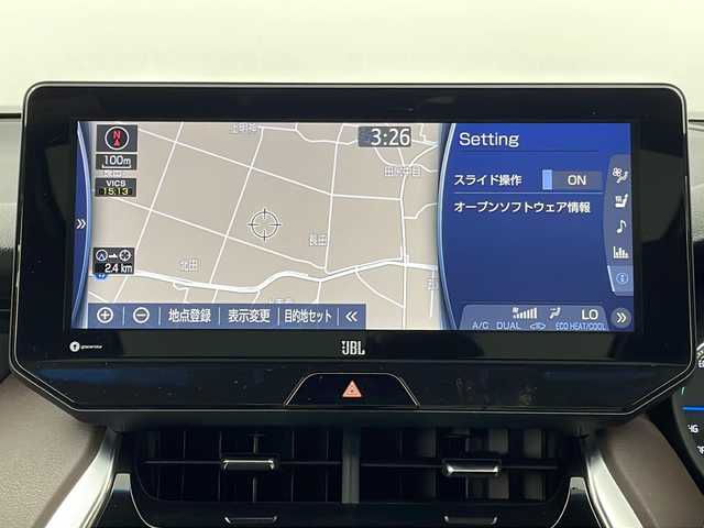 トヨタ ハリアー ハイブリッド Z レザーパッケージ 宮城県 2021(令3)年 6.1万km プレシャスブラックパール パノラマルーフ/全周囲カメラ/JBL/Toyota Safety Sense/・プリクラッシュセーフティ/・レーントレーシングアシスト/・レーダークルーズコントロール/・オートマチックハイビーム/ブラインドスポットモニター/レザーシート/ヘッドアップディスプレイ/メーカOP12インチDAナビ/・BT.USB.AUX.Miracast/フルセグTV/デジタルインナーミラー/電動リアゲート/前席パワーシート/前席シートヒーター/前席エアーシート/ステアリングヒーター/革巻きステアリング/ステアリングスイッチ/純正ドライブレコーダー（F）/ビルトインETC2.0/LEDヘッドライト/LEDフォグランプ/プッシュスタート/スマートキー×2/電動パーキングブレーキ/純正フロアマット/純正19インチAW