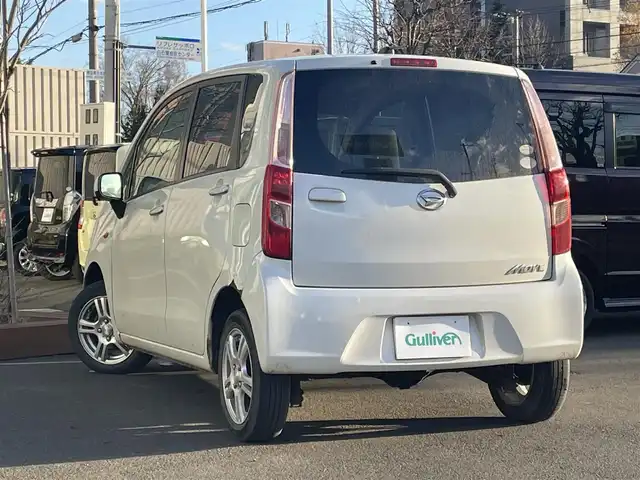 ダイハツ ムーヴ L 道央・札幌 2011(平23)年 15.7万km パールホワイトⅢ ・4WD/・社外オーディオ/・CD・ＦＭ・ＡＭ・ＭＤ・ＡＵＸ/・ETC/・純正フロアマット/・電動格納ミラー/・ベンチシート/・ヘッドライトレベライザー/・バニティミラー/・保証書/・取扱説明書