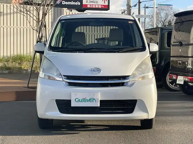 ダイハツ ムーヴ L 道央・札幌 2011(平23)年 15.7万km パールホワイトⅢ ・4WD/・社外オーディオ/・CD・ＦＭ・ＡＭ・ＭＤ・ＡＵＸ/・ETC/・純正フロアマット/・電動格納ミラー/・ベンチシート/・ヘッドライトレベライザー/・バニティミラー/・保証書/・取扱説明書