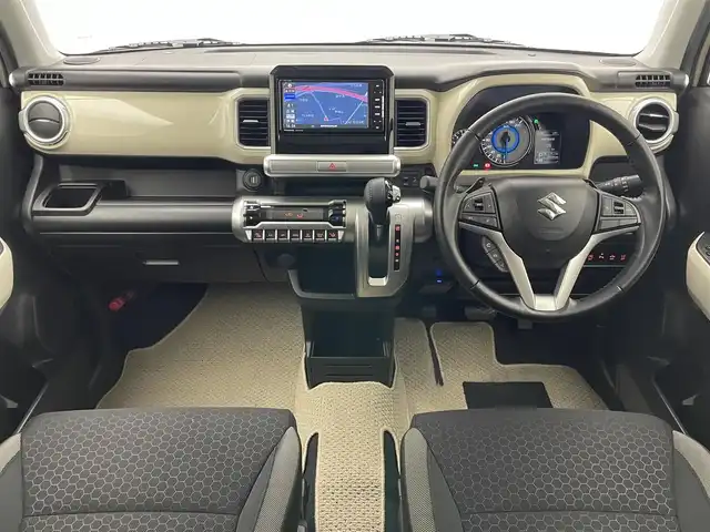 スズキ クロスビー HYBRID MZ 愛知県 2020(令2)年 1.9万km キャラバンアイボリーパールメタリック/ブラック 2トーンルーフ 社外ナビ　全方位カメラ　シートヒーター　禁煙車　フルセグＴＶ　Ｂｌｕｅｔｏｏｔｈ　ドラレコ　パドルシフト　ツートンカラー　デュアルセンサーブレーキ　衝突軽減　車線逸脱　ＬＥＤライト　パーキングセンサー