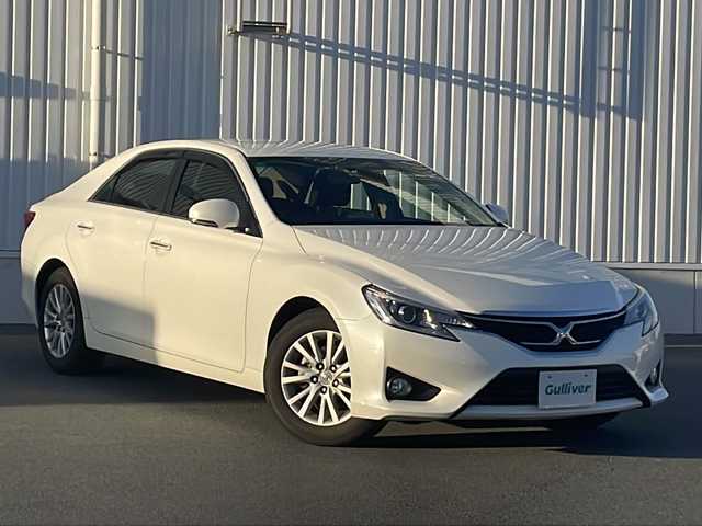トヨタ マークＸ 250G 三重県 2014(平26)年 4.9万km ホワイトパールクリスタルシャイン 社外ナビ/バックカメラ/ＥＴＣ/パワーシート/スペアキー/ワンオーナー/ステアスイッチ/ＬＥＤオートライト/フォグランプ/電動格納ミラー/純正フロアマット/ドアバイザー/純正ＡＷ/禁煙車