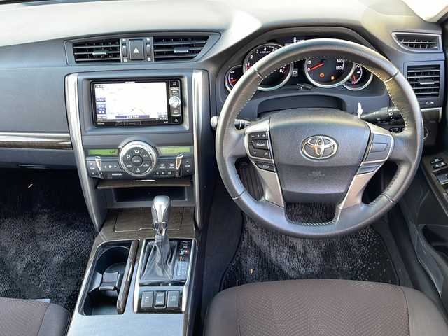 トヨタ マークＸ 250G 三重県 2014(平26)年 4.9万km ホワイトパールクリスタルシャイン 社外ナビ/バックカメラ/ＥＴＣ/パワーシート/スペアキー/ワンオーナー/ステアスイッチ/ＬＥＤオートライト/フォグランプ/電動格納ミラー/純正フロアマット/ドアバイザー/純正ＡＷ/禁煙車