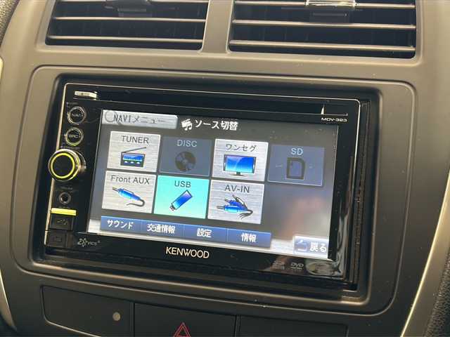 三菱 ＲＶＲ G 岐阜県 2012(平24)年 7.2万km ディープシーグリーンマイカ 純正SDナビ/純正アルミホイール/オートライト/フォグ/パドルシフト/４WD/ウィンカーミラー/社外アルミホイール/AUX/ワンセグ/BIuetooth/バックモニター/ETC/プッシュスタート