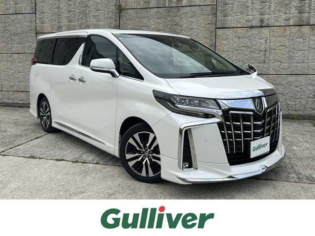トヨタ アルファード S Cパッケージ 長崎県 2020(令2)年 5.2万km ホワイトパールクリスタルシャイン ワンオーナー/サンルーフ/モデリスタエアロ(F/S/R下)/モデリスタマフラーカッター/純正ナビ/(BT/フルセグ)/バックカメラ/フリップダウンモニター/衝突軽減ブレーキ/レーンアシスト/コーナーセンサー/ブラインドスポットモニター/レーダークルーズ/両側パワースライドドア/パワーバックドア /レザーシート/シートヒーター/エアシート/パワーシート/ハンドルヒーター/ビルトインETC/前後ドライブレコーダー/純正18インチAW