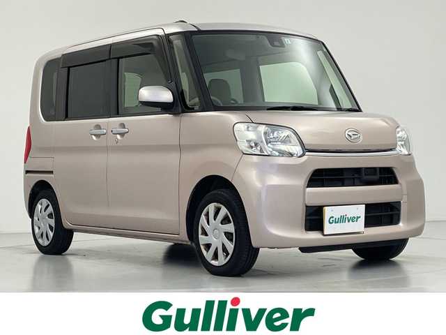 ダイハツ タント X SAⅡ 愛知県 2015(平27)年 6.8万km ライトローズマイカメタリック 社外ナビ/・CD/・テレビ/衝突軽減ブレーキ/レーンキープアシスト/ＥＴＣ/バックカメラ/オートライト/片側パワースライドドア/スマートキー