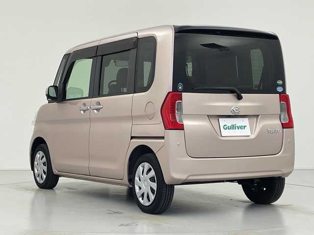 ダイハツ タント X SAⅡ 愛知県 2015(平27)年 6.8万km ライトローズマイカメタリック 社外ナビ/・CD/・テレビ/衝突軽減ブレーキ/レーンキープアシスト/ＥＴＣ/バックカメラ/オートライト/片側パワースライドドア/スマートキー