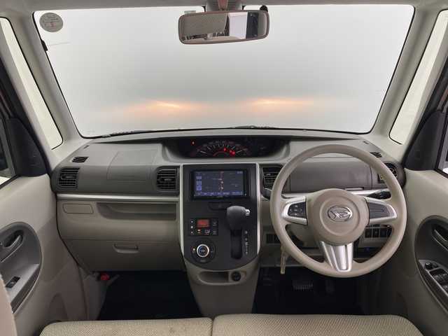 ダイハツ タント X SAⅡ 愛知県 2015(平27)年 6.8万km ライトローズマイカメタリック 社外ナビ/・CD/・テレビ/衝突軽減ブレーキ/レーンキープアシスト/ＥＴＣ/バックカメラ/オートライト/片側パワースライドドア/スマートキー