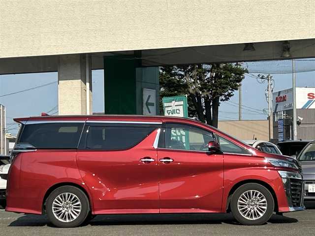 トヨタ ヴェルファイア Z Aエディション 宮城県 2018(平30)年 3.9万km ダークレッドマイカメタリック 純正ディーラーナビ（FM:AM:CD:DVD:TV）/レーダークルコン/純正フリップダウン/レーンキープアシスト/プリクラッシュセーフティー/オートハイビーム/ブレーキホールド/社外ドラレコ前後/社外スタットレス車内積込/純正E/Gスターター