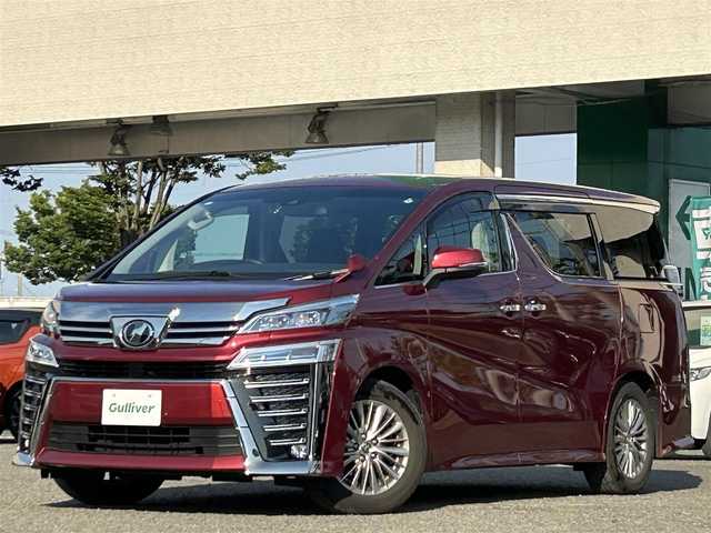 トヨタ ヴェルファイア Z Aエディション 宮城県 2018(平30)年 3.9万km ダークレッドマイカメタリック 純正ディーラーナビ（FM:AM:CD:DVD:TV）/レーダークルコン/純正フリップダウン/レーンキープアシスト/プリクラッシュセーフティー/オートハイビーム/ブレーキホールド/社外ドラレコ前後/社外スタットレス車内積込/純正E/Gスターター