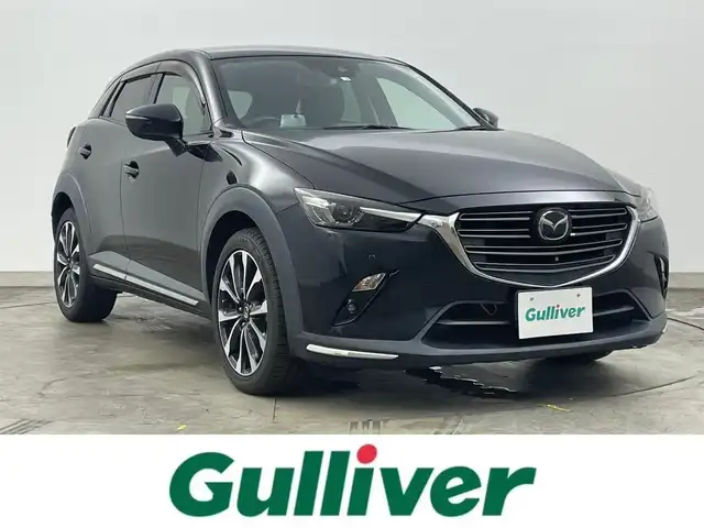 マツダ ＣＸ－３ XDプロアクティブSパッケージ 岡山県 2018(平30)年 7.4万km ジェットブラックマイカ 純正ナビ/Bluetooth/地デジ/CD/DVD/360度ビューモニター/ETC/衝突軽減ブレーキ/レーダークルーズコントロール/ブラインドスポットモニター/ヘッドアップディスプレイ/ハーフレザーシート /シートヒーター/パワーシート /LEDヘッドライト/オートライト /純正フロアマット /純正18インチアルミホイール/フォグランプ