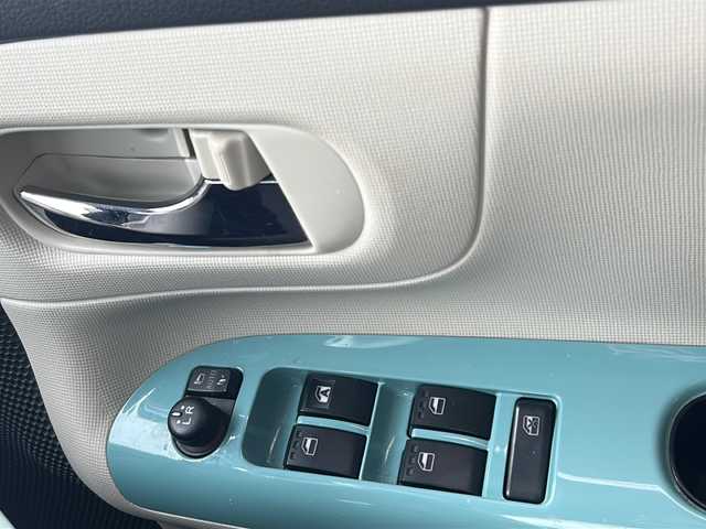 ダイハツ ムーヴ キャンバス X メイクアップ リミテッド SAⅢ 静岡県 2019(令1)年 5.4万km Ｌグリーン /純正8インチナビ/地デジTV//純正CD/DVD/Bluetooth//バック/全周囲カメラ//両側パワースライドドア//スマートアシストIII//オートハイビーム//アイドリングストップ//ドライブレコーダー//スマートキー//スペアキー//保証書//取説