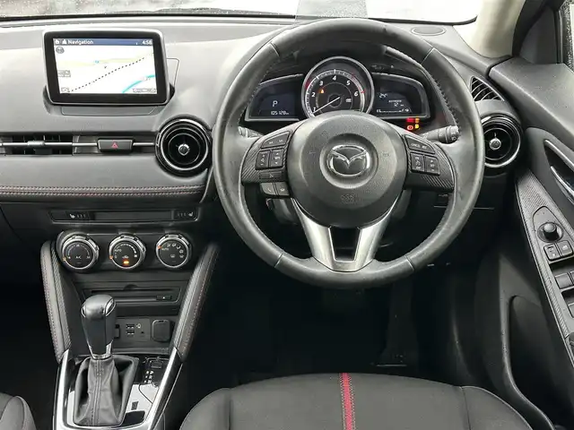 マツダ デミオ XD ツーリング 島根県 2016(平28)年 10.6万km ジェットブラックマイカ スマートシティブレーキサポート/純正ナビ/CD/DVD/DTV/Bluetooth/USB/クルーズコントロール/純正AW付きサマータイヤ積込/LEDオートライト/前後ドライブレコーダー/ステアリングスイッチ/HUD/ETC/スマートキー/スペアキー /プッシュスタート /純正フロアマット/ドアバイザー