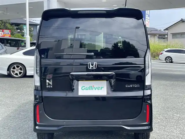 ホンダ Ｎ ＢＯＸ カスタム ターボ 熊本県 2025(令7)年 0.1万km クリスタルブラックパール ディスプレーオーディオ/【Bluetooth/SD/AVX/USB】/バックカメラ/両側パワースライドドア/ホンダセンシング/レーダークルーズコントロール/衝突軽減ブレーキ/レーンキープアシスト/革調シートカバー/シートヒーター/パドルシフト/純正15インチAW/ETC/オートLEDヘッドライト/ウィンカーミラー/プッシュスタート/横滑り防止/ABS/盗難防止装置