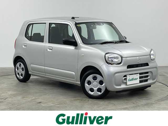 スズキ アルト L 群馬県 2023(令5)年 1.2万km シルキーシルバーメタリック 衝突軽減ブレーキ　運転席シートヒーター　リアコーナーセンサー　アイドリングストップ　横滑り防止　車線逸脱警報　電動格納ミラー　純正フロアマット　社外ＣＤデッキ　Ｂｌｕｅｔｏｏｔｈ　ＵＳＢ　保証書　取説　スペアキーｘ１　ヘッドライトレベライザ