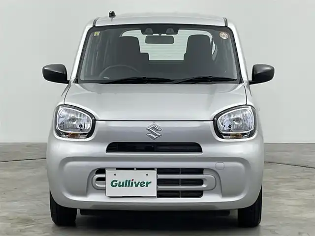 スズキ アルト L 群馬県 2023(令5)年 1.2万km シルキーシルバーメタリック 衝突軽減ブレーキ　運転席シートヒーター　リアコーナーセンサー　アイドリングストップ　横滑り防止　車線逸脱警報　電動格納ミラー　純正フロアマット　社外ＣＤデッキ　Ｂｌｕｅｔｏｏｔｈ　ＵＳＢ　保証書　取説　スペアキーｘ１　ヘッドライトレベライザ