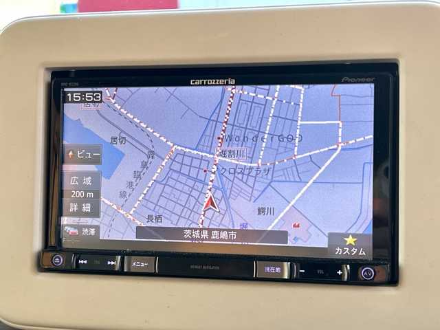 スズキ ラパン S 茨城県 2016(平28)年 11.9万km シフォンアイボリーM 社外メモリナビ【AVIC-RZ200】/(地デジTV・CD・ラジオ再生)/シートヒーター/ETC/バックカメラ/LEDヘッドライト/純正フロアマット/スマートキー/取扱説明書/保証書