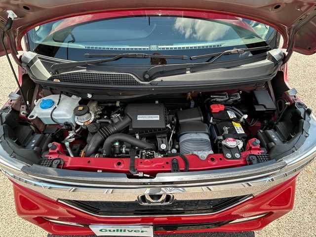 ホンダ Ｎ ＢＯＸ カスタム G EX ターボ ホンダセンシング 千葉県 2020(令2)年 1.1万km ミラノレッド 純正ナビ/Bluetooth/フルセグTV/CD/DVD/ETC/前後ドライブレコーダー/前後コーナーセンサー/助手席スーパースライドシート/両側パワースライドドア/アダクティブ・クルーズ・コントロール/衝突軽減ブレーキ/誤発進抑制機能/歩行者事故低減ステアリング/先行車発進お知らせ機能/標識認識機能/路外逸脱抑制機能/後方誤発進抑制機能/車線維持支援システム/盗難防止装置/オートライト/オートハイビーム/ウィンカーミラー/プッシュスタートボタン/ステアリングスイッチ/スマートキー/LEDヘッドライト/純正アルミホイール/純正フロアマット/取扱説明書