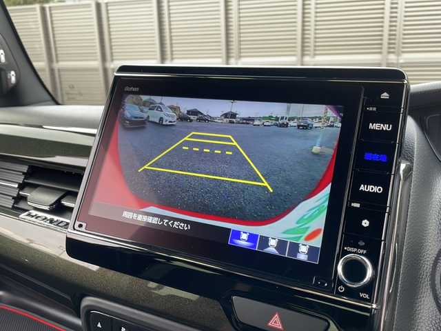 ホンダ Ｎ ＢＯＸ カスタム G EX ターボ ホンダセンシング 千葉県 2020(令2)年 1.1万km ミラノレッド 純正ナビ/Bluetooth/フルセグTV/CD/DVD/ETC/前後ドライブレコーダー/前後コーナーセンサー/助手席スーパースライドシート/両側パワースライドドア/アダクティブ・クルーズ・コントロール/衝突軽減ブレーキ/誤発進抑制機能/歩行者事故低減ステアリング/先行車発進お知らせ機能/標識認識機能/路外逸脱抑制機能/後方誤発進抑制機能/車線維持支援システム/盗難防止装置/オートライト/オートハイビーム/ウィンカーミラー/プッシュスタートボタン/ステアリングスイッチ/スマートキー/LEDヘッドライト/純正アルミホイール/純正フロアマット/取扱説明書