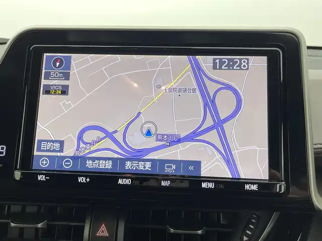 トヨタ Ｃ－ＨＲ G 熊本県 2018(平30)年 9.1万km ブラック/ホワイトパールクリスタルシャイン 2トーン ワンオーナー　/純正ナビ（ＣＤ・ＤＶＤ・フルセグ・ＢＴ・ＳＤ）/TVキャンセラー/バックカメラ　/純正前方ドライブレコーダー（DRT-C68A）/レーダークルーズコントロール　/前後クリアランスソナー　/前席シートヒーター　/車線逸脱警報/先行車発進お知らせ機能/ブラインドスポットモニター/横滑り防止/ハーフレザーシート/純正フロアマット/純正１８インチAW/オートライト/オートマチックハイビーム/LEDヘッドライト/フォグランプ/スマートキー/プッシュスタート/保証書/取扱説明書