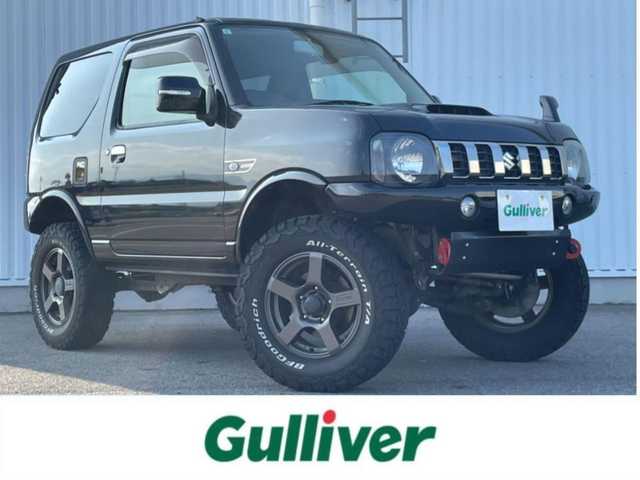 スズキ ジムニー ランドベンチャー 愛媛県 2017(平29)年 4.8万km ブルーイッシュブラックパール3 4WD/SDナビ/BT/CD/DVD/フルセグTV/ハーフレザーシート/ETC/シートヒーター/純正アルミホイール/純正フロアマット/フォグランプ/背面タイヤ/リモコンキー/AC