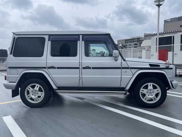 メルセデス・ベンツ ゲレンデヴァーゲン Ｇ５００ ロング 東京都 2007(平19)年 6.1万km イリジウムシルバー ディーラー車/４WD/黒皮シート/シートヒーター/左ハンドル/純正DVDナビ/純正１８インチアルミ/メモリーパワーシート/サイドステップ/クルーズコントロール/背面タイヤ/ETC/キーレス/バイザー・マット/保証書・取説