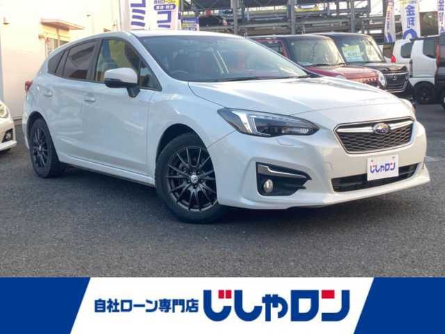 スバル インプレッサ スポーツ 2．0i－Lアイサイト 埼玉県 2017(平29)年 9.3万km クリスタルホワイトP (株)IDOMが運営する【じしゃロン川越店】の自社ローン専用車両になります。/こちらは現金またはオートローンご利用時の価格です。/自社ローンご希望の方は別途その旨お申付け下さい/純正ＳＤナビ　/バックカメラ　/フルセグＴＶ　/パドルシフト　/アイサイト　/クルーズコントロール　/車線逸脱防止　/ＬＥＤヘッドライト　/オートライト　/ウインカミラー　/純正フロアマット　/ステアリングスイッチ