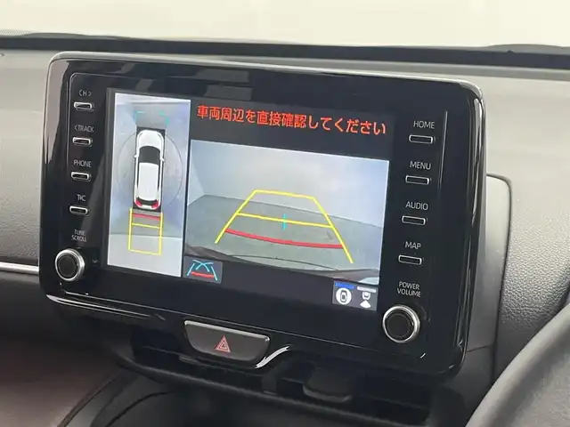 トヨタ ヤリスクロス ハイブリッド Z 埼玉県 2022(令4)年 2.6万km ブラック/ダークシェリーマイカM 純正８インチディスプレイオーディオ　/パノラミックビューモニター　　　/プリクラッシュセーフティ/ブラインドスポットモニター/レーダークルーズコントロール　/シートヒーター　/ステアリングヒーター　/前後ドライブレコーダー/クリアランスソナー /AC100V　/LEDオートライト/ETC