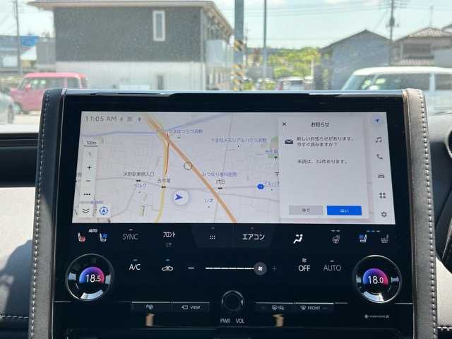 トヨタ アルファードハイブリット Z 千葉県 2024(令6)年 1.7万km ライムホワイトパールクリスタルシャイン 純正１４インチディスプレイオーディオプラス/フルセグTV/Bluetooth/USB接続/HDMI端子/Miracast/バックカメラ/パノラミックビューモニター/前後ドライブレコーダー/デジタルインナーミラー/ナビ連動型ビルトインETC/置くだけ充電/AC100V/メモリ付きパワーシート/シートヒーター/シートエアコン/オットマン/ステアリングヒーター/プリクラッシュセーフティ/アドバンスドドライブ/ロードサインアシスト/フロントクロストラフィックアラート/レーンディパーチャーアラート/レーンチェンジアシスト/プロアクティブドライビングアシスト/リヤクロストラフィックアラート/ブラインドスポットモニター/後方車両接近告知/パーキングサポートブレーキ/リヤカメラディテクション/安心降車アシスト/クリアランスソナー/オートブレーキホールド/純正１８インチアルミホイール/純正フロアマット/両側パワースライドドア/パワーバックドア/LEDヘッドライト/ルーフカラーイルミネーション/オートハイビーム/４WD/プッシュスタート/電動格納ウィンカーミラー