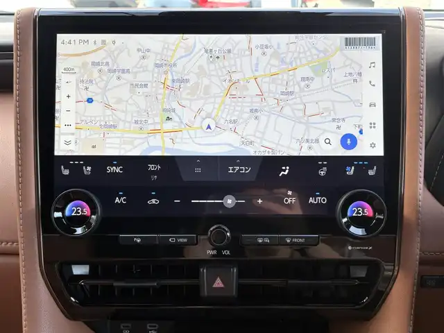 トヨタ ヴェルファイア ハイブリット Z プレミア 愛知県 2025(令7)年 0.1万km ブラック ワンオーナー/純正メーカーナビ/AMFM/フルセグ/BT/USB/HDMI/TVキャンセラー/デジタルインナーミラー/スペアタイヤ/アラウンドビューモニター/ビルトインETC2.0/サンセットブラウンレザーシート/パワーシート/メモリシート/シートヒーター、エアシート/前後ドライブレコーダー/ガラスルーフ/100V電源/両側パワースライドドア/パワーバックドア/トヨタセーフティセンス/ステアリングヒーター/HUD/保証書/取扱説明書/スペアキー