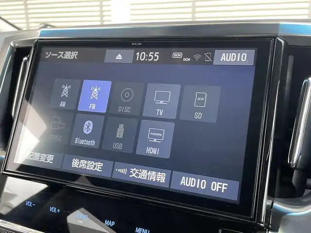 トヨタ ヴェルファイア Z Gエディション 大阪府 2019(令1)年 8.3万km ブラック ワンオーナー/黒革シート/純正12インチ後席用モニター（V12T-R68T）/デジタルインナーミラー/置くだけ充電/3眼LEDヘッドライト/シーケンシュアルライト/ブラインドスポットモニター/AC100Vコンセント2個/純正10インチナビ/・AM/FM/CD/DVD/BT/フルセグ/HDMI/バックカメラ/メモリシート/パワーシート/シートヒーター/エアーシート/ステアリングヒーター/電動リアゲート/両側電動スライド/純正18インチアルミホイール/トヨタセーフティーセンス/・プリクラッシュセーフティー/・レーントレーシングアシスト/・レーダークルーズコントロール/・ロードサインアシスト/・アダプティブハイビームシステム/・オートマチックハイビーム/ドライブレコーダー/ETC/保証書/スペアキー