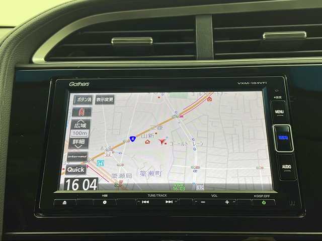 ホンダ シャトル ハイブリッド X ホンダセンシング 栃木県 2017(平29)年 6.3万km ミッドナイトブルービームM 純正ナビ（VXM-184VFi）/（BT/ワンセグ/CD/DVD/AM/FM)/衝突軽減システム/追従クルーズコントロール　/横滑り防止/先行車発進お知らせ/標識認識機能/車線逸脱抑制機能/バックカメラ　/シートヒーター　/ビルドインＥＴＣ　/ドライブレコーダー　/ＬＥＤヘッドライト　/ステアリングスイッチ/プッシュスタート/スマートキー/スペアキー　/純正アルミホイール/純正フロアマット