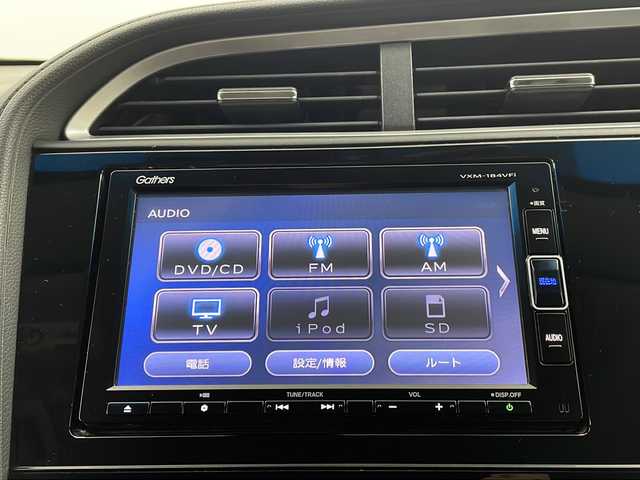 ホンダ シャトル ハイブリッド X ホンダセンシング 栃木県 2017(平29)年 6.3万km ミッドナイトブルービームM 純正ナビ（VXM-184VFi）/（BT/ワンセグ/CD/DVD/AM/FM)/衝突軽減システム/追従クルーズコントロール　/横滑り防止/先行車発進お知らせ/標識認識機能/車線逸脱抑制機能/バックカメラ　/シートヒーター　/ビルドインＥＴＣ　/ドライブレコーダー　/ＬＥＤヘッドライト　/ステアリングスイッチ/プッシュスタート/スマートキー/スペアキー　/純正アルミホイール/純正フロアマット