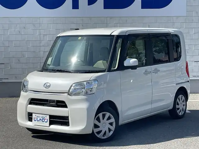 ダイハツ タント X スマートセレ SA&SN 佐賀県 2014(平26)年 8.7万km パールホワイトⅢ （株）IDOMが運営する【じしゃロン佐賀店】の自社ローン専用車両になります。/こちらは現金またはオートローンご利用時の価格です。自社ローンご希望の方は別途その旨お申し付けください/・スマホ連携ナビ／ワンセグ／ＢＴ／ＤＶＤ／ＣＤ　/・片側電動スライドドア　/・バックカメラ　/・ＥＴＣ