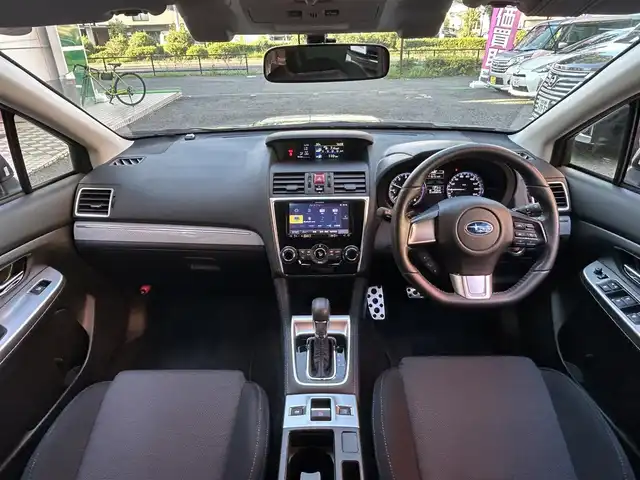 スバル レヴォーグ 1．6GT－S アイサイト 東京都 2015(平27)年 1.6万km スティールブルーグレーM ワンオーナー/社外ナビ【AVIC-RZ09】/（Bluetooth/CD/DVD）/バックカメラ/アイサイト/・レーダークルーズコントロール/・プリクラッシュブレーキ/・アクティブレーンキープ/・車線逸脱ふらつき警報/電動パーキングブレーキ/前席パワーシート/ステアリングスイッチ/純正フロアマット/純正18インチアルミホイール/ETC/取扱説明書