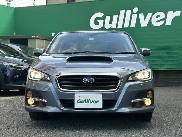 スバル レヴォーグ 1．6GT－S アイサイト 東京都 2015(平27)年 1.6万km スティールブルーグレーM ワンオーナー/社外ナビ【AVIC-RZ09】/（Bluetooth/CD/DVD）/バックカメラ/アイサイト/・レーダークルーズコントロール/・プリクラッシュブレーキ/・アクティブレーンキープ/・車線逸脱ふらつき警報/電動パーキングブレーキ/前席パワーシート/ステアリングスイッチ/純正フロアマット/純正18インチアルミホイール/ETC/取扱説明書
