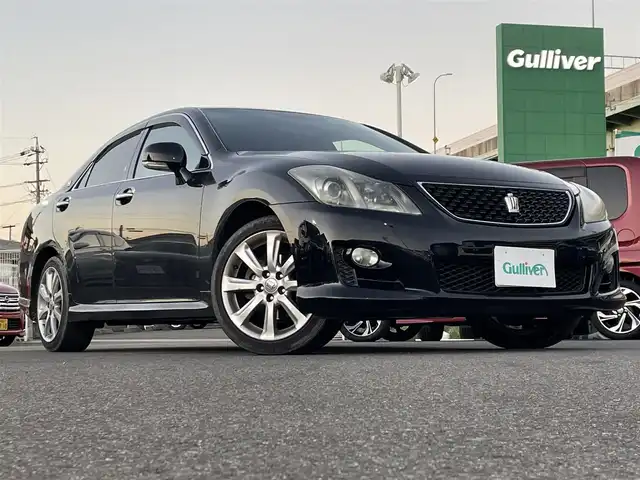 トヨタ クラウン アスリート アニバーサリーエディション 愛知県 2009(平21)年 10.7万km ブラック スマートキー/プッシュスタート/純正HDDナビ/TV/バックカメラ/ビルトインETC/純正18インチAW/クルーズコントロール/オートライト/ステアリングスイッチ/前席パワーシート/純正フロアマット/純正ドアバイザー