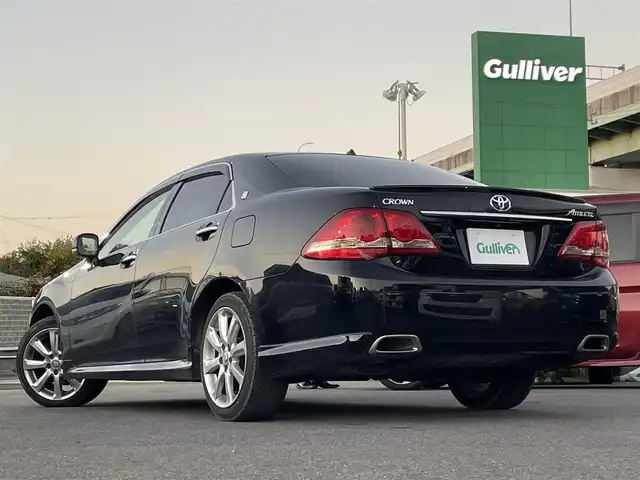 トヨタ クラウン アスリート アニバーサリーエディション 愛知県 2009(平21)年 10.7万km ブラック スマートキー/プッシュスタート/純正HDDナビ/TV/バックカメラ/ビルトインETC/純正18インチAW/クルーズコントロール/オートライト/ステアリングスイッチ/前席パワーシート/純正フロアマット/純正ドアバイザー