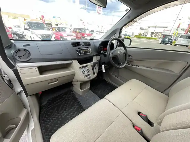 ダイハツ ムーヴ L スマートセレクション SA 群馬県 2014(平26)年 6.1万km パールホワイトⅢ 純正オーディオ/AM・FM・CD・AUX/横滑り防止装置/衝突軽減ブレーキ/アイドリングストップ/電動格納ミラー/取説・保証書/リモコンキー