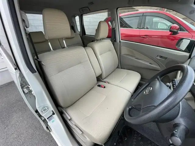 ダイハツ ムーヴ L スマートセレクション SA 群馬県 2014(平26)年 6.1万km パールホワイトⅢ 純正オーディオ/AM・FM・CD・AUX/横滑り防止装置/衝突軽減ブレーキ/アイドリングストップ/電動格納ミラー/取説・保証書/リモコンキー