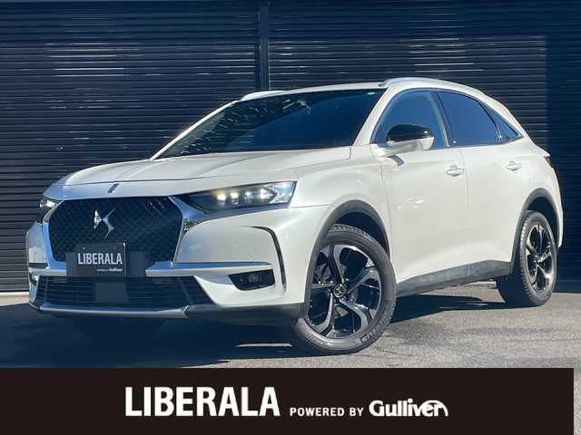 ＤＳオートモビル ＤＳ７ クロスバック ソーシック 静岡県 2018(平30)年 5.8万km ブランナクレ 前席シートヒーター/純正ナビ/(Bluetooth/AppleCarPlay/USB/フルセグ)/ACC/BSM/ESC/衝突被害軽減システム/アクティブセーフティーブレーキ/電動リアゲート/インテリジェントハイビーム/レザーステアリング/ルーフレール/HIDライト/純正フロアマット/純正18インチアルミホイール/360°カメラ/ETC/ドライブレコーダー/保証書/取扱説明書